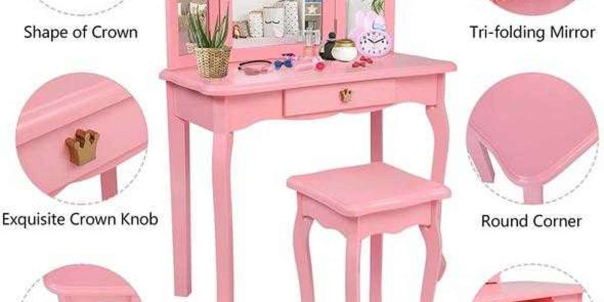 Give your daughter a child's dressing table