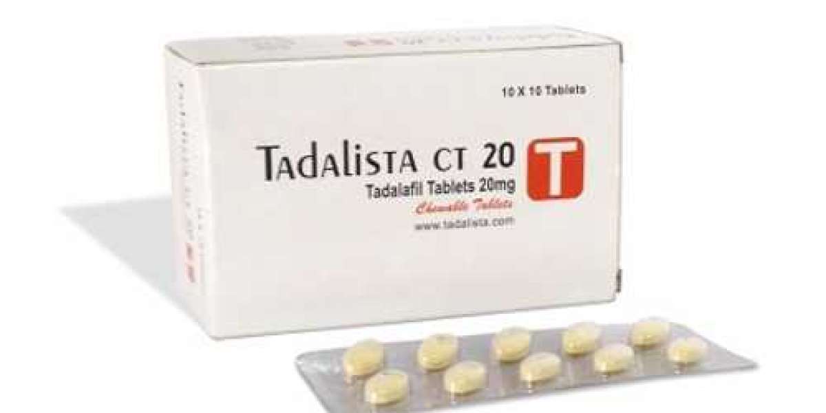 The best ED treatment option prescribed by a doctor - Tadalista CT 20