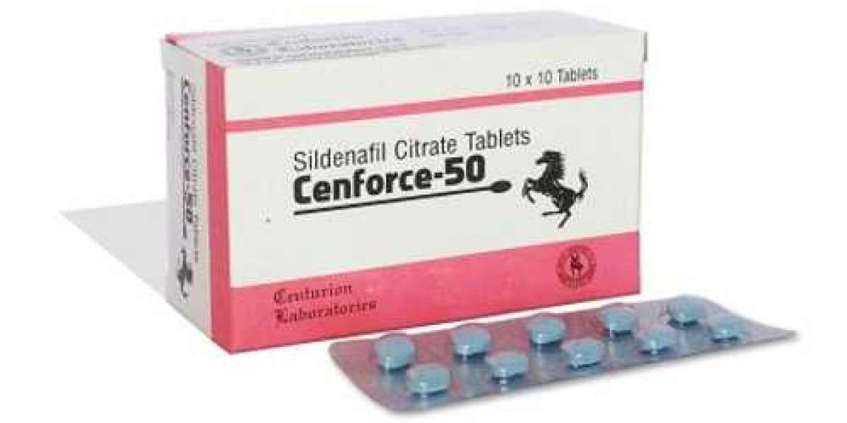 Cenforce 50 Pill - Sildenafil Citrate For Erectile Dysfunction