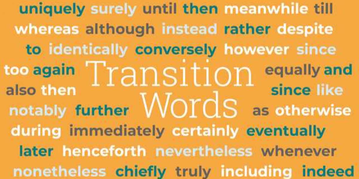 How can transition words increase the readability of text?