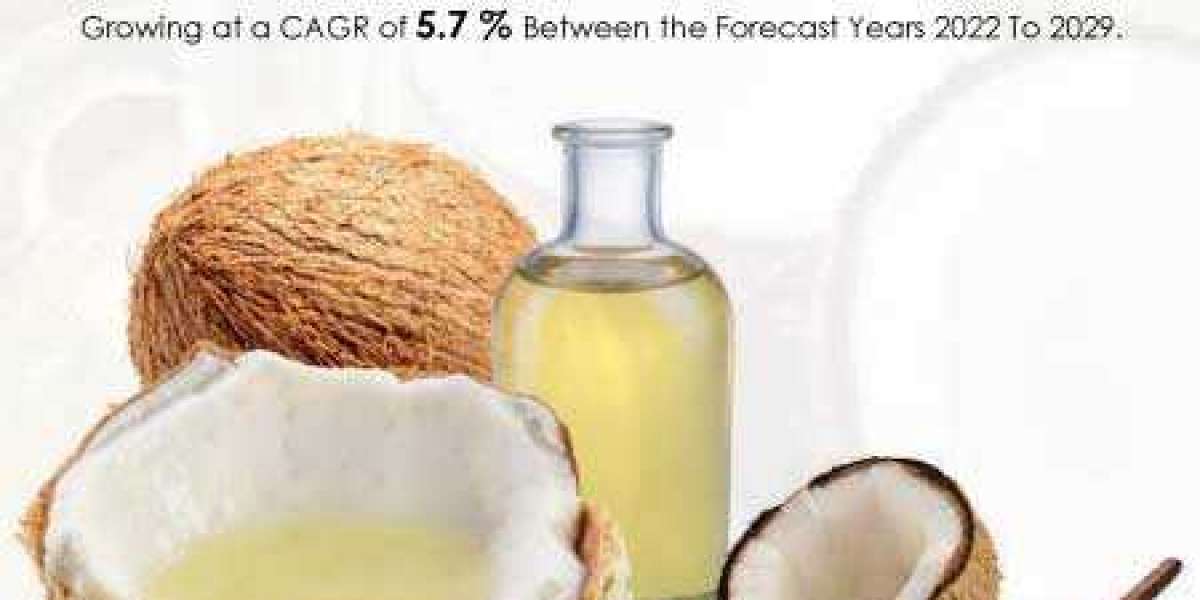Coconut Oil Market to be US$8.2 Bn by 2029, Rising from a total Worth of US$5.3 Bn in 2021