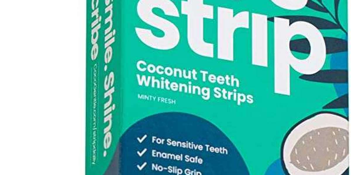 Coconut Whitening Strips | coconut teeth whitening strips
