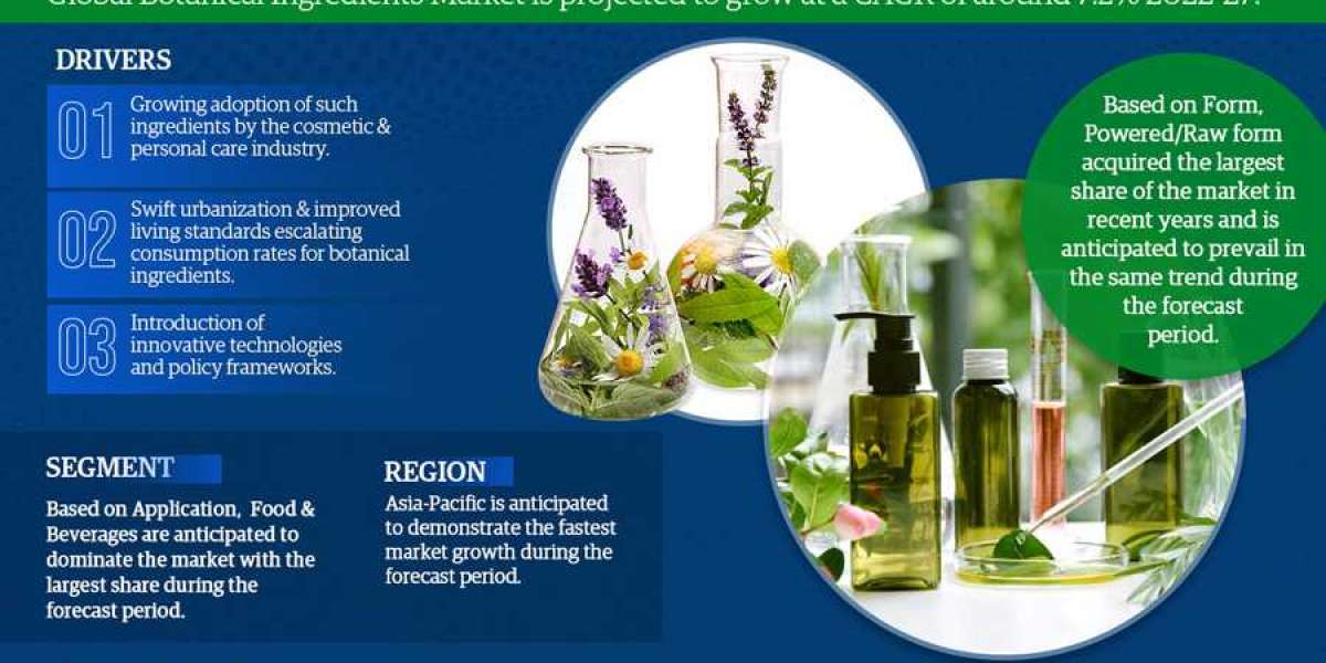 Botanical Ingredients Market 2022-2027: Business Growth Analysis, Technological Innovation and Top Leading Players