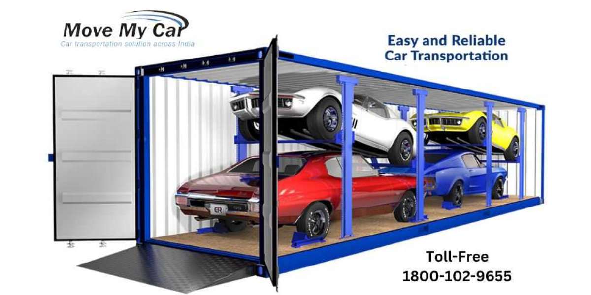 How the car is loaded in the truck for car transport in Mumbai