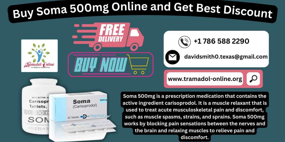 Order Soma 500mg Online Overnight and Get Free Delivery