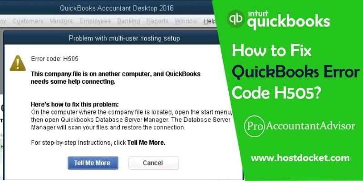 How to Resolve QuickBooks error code H505?