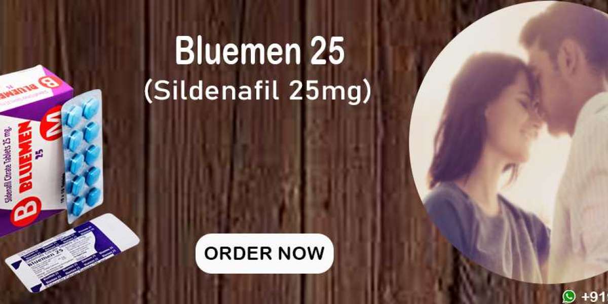 Bluemen 25mg Medicine Used to Treat Male Sexual Issues