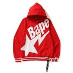 bape hoodie red