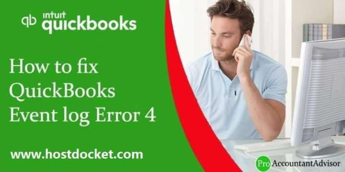 How to fix QuickBooks event log error 4 like a pro?