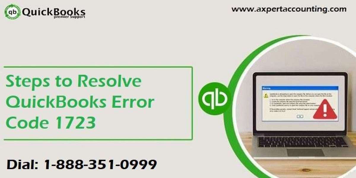 How to fix QuickBooks error code 1723?