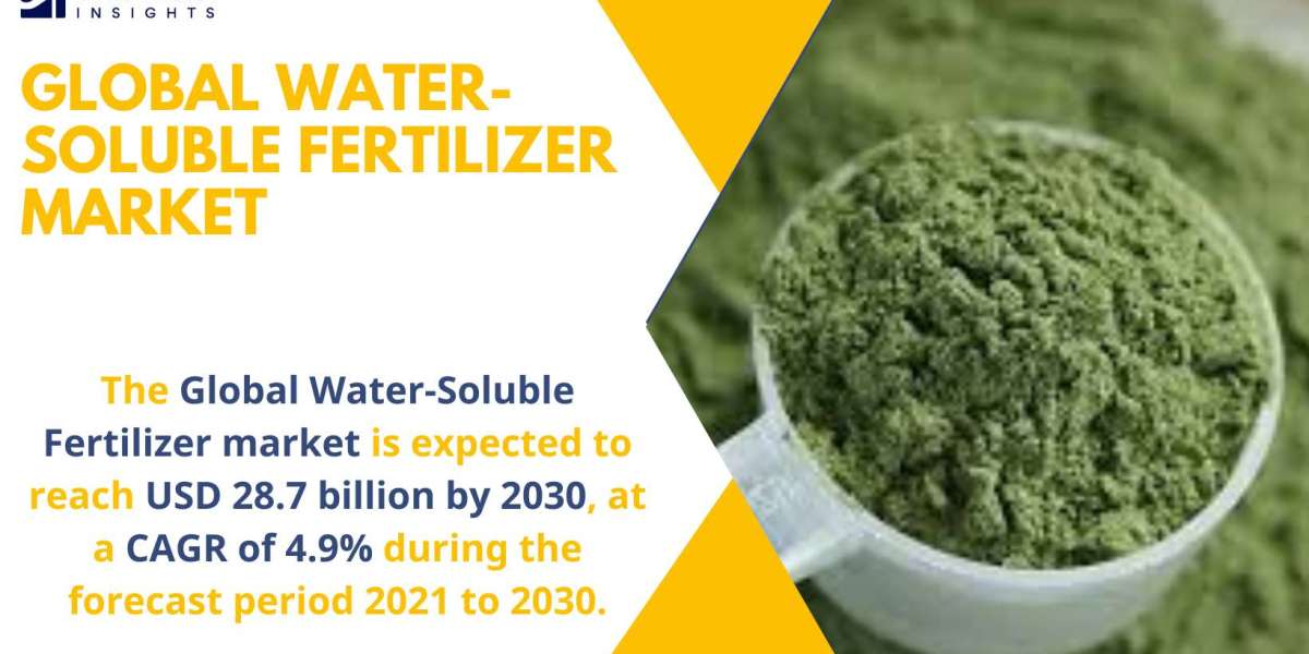 Water-Soluble Fertilizer Market Will Grow at a Healthy Cagr by 2030 Along with Top Key Players