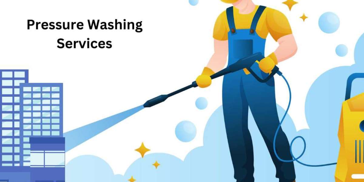 Pressure Washing Services for Spotless Shine of a Building
