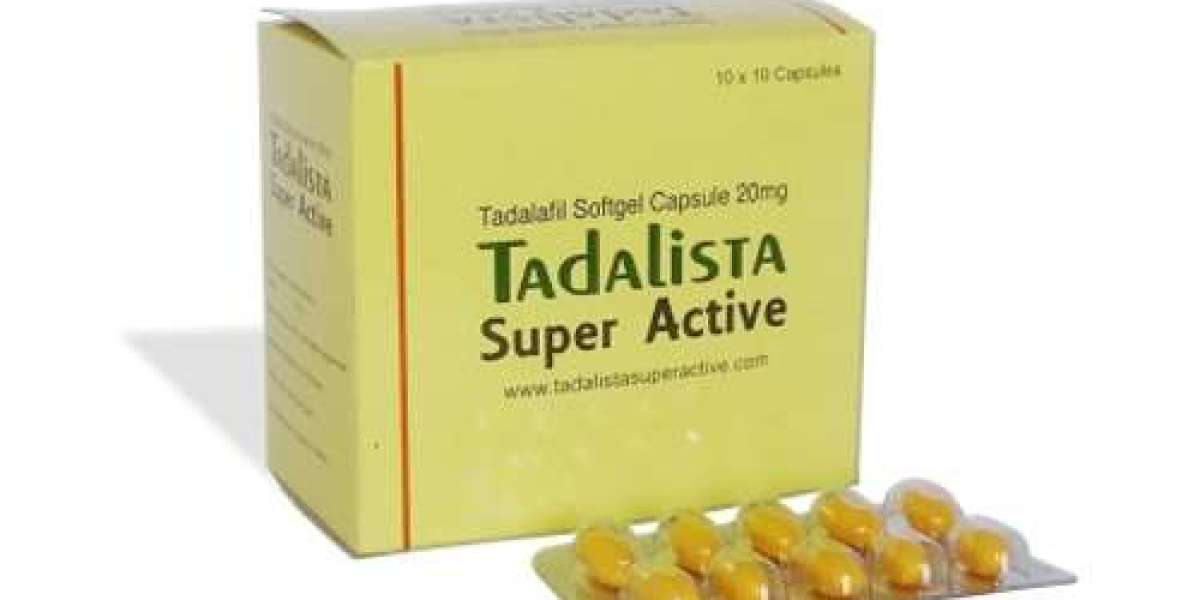 Men's Health ED Treatment with Tadalista Super Active