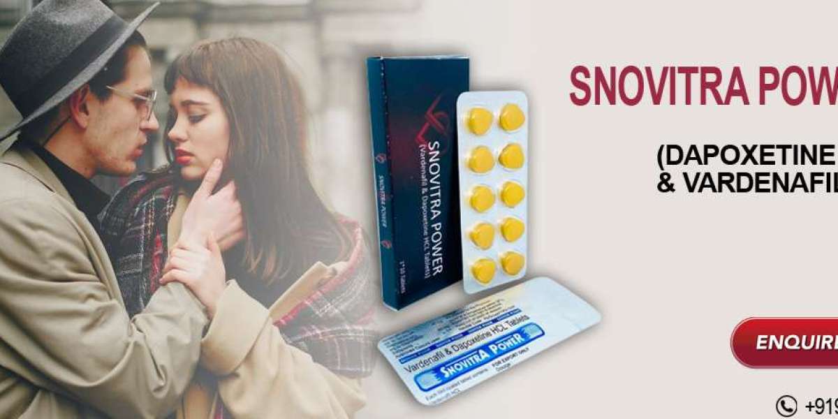 Use Snovitra Power a Best Medicinal Approach to Treat ED & PE