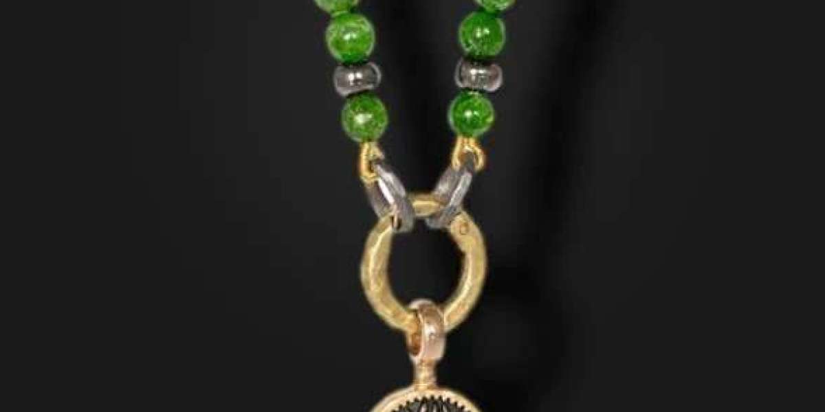 Exquisite Elegance: Discover the Allure of Chrome Diopside Necklaces by Compass Jewelry