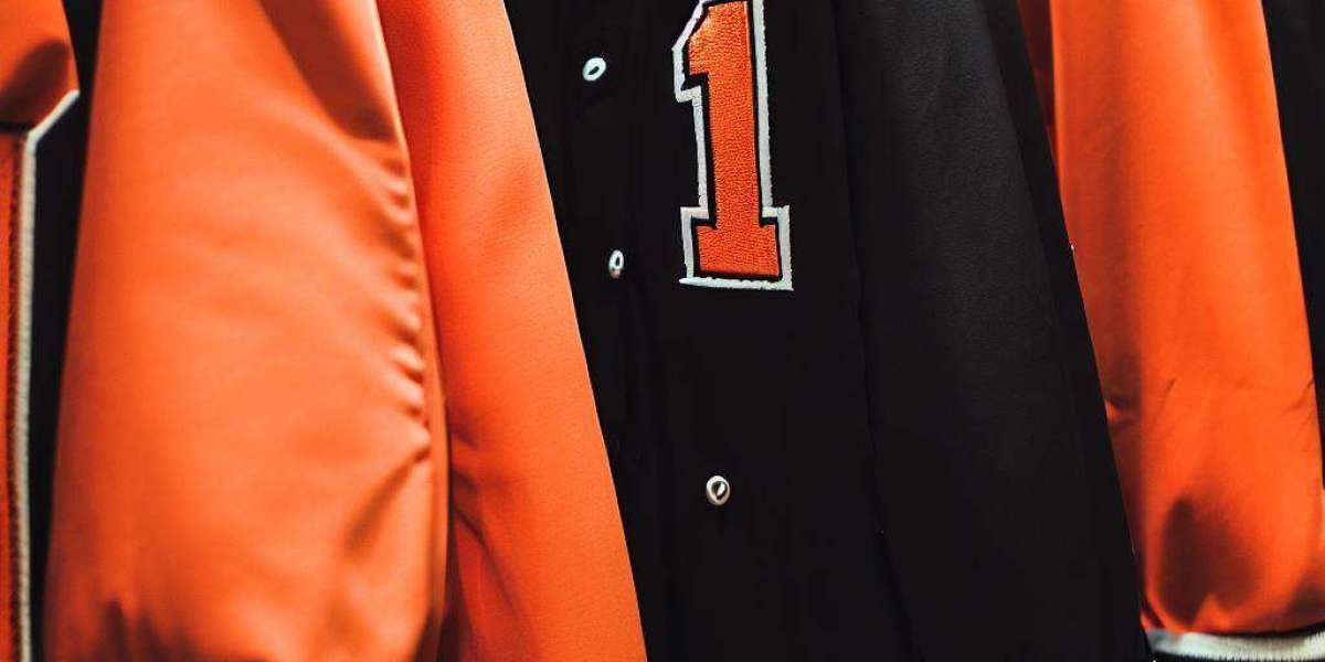 The Black and Orange Varsity Jacket: A Timeless Classic