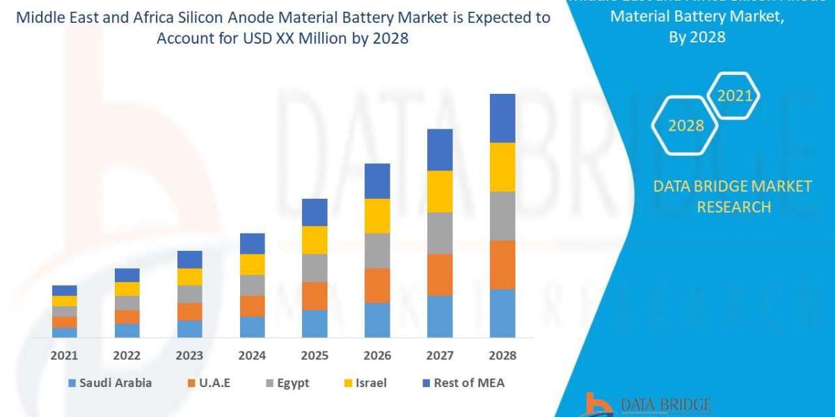 Middle East and Africa Silicon Anode Material Battery Market Global Trends, Share, Industry Size, Growth, Opportunities 