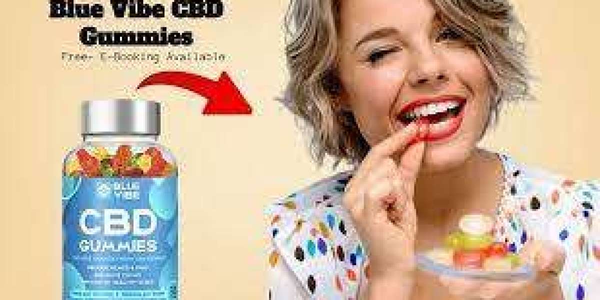 Blue Vibe CBD Gummies Dietary Supplement