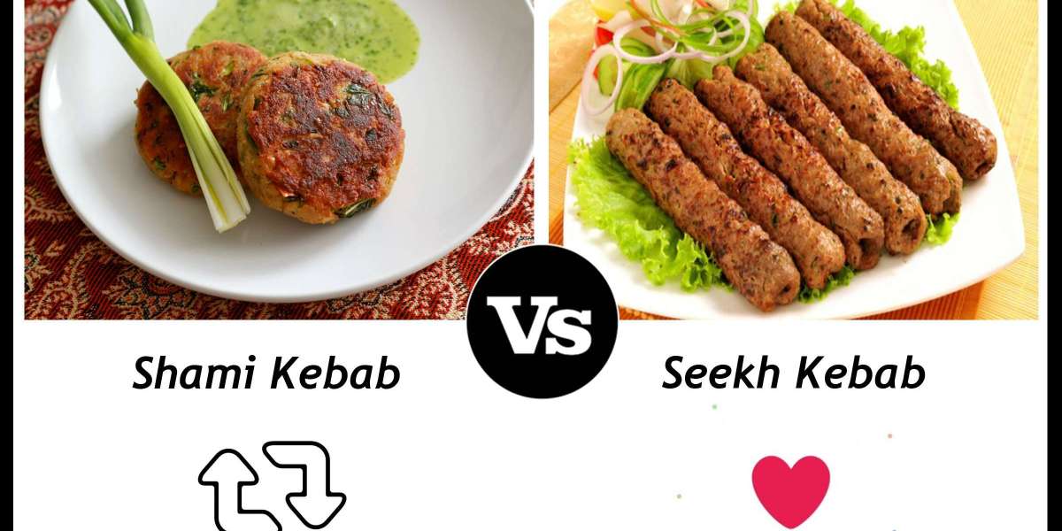 What is the difference between Shami Kabab and Seekh kabab?