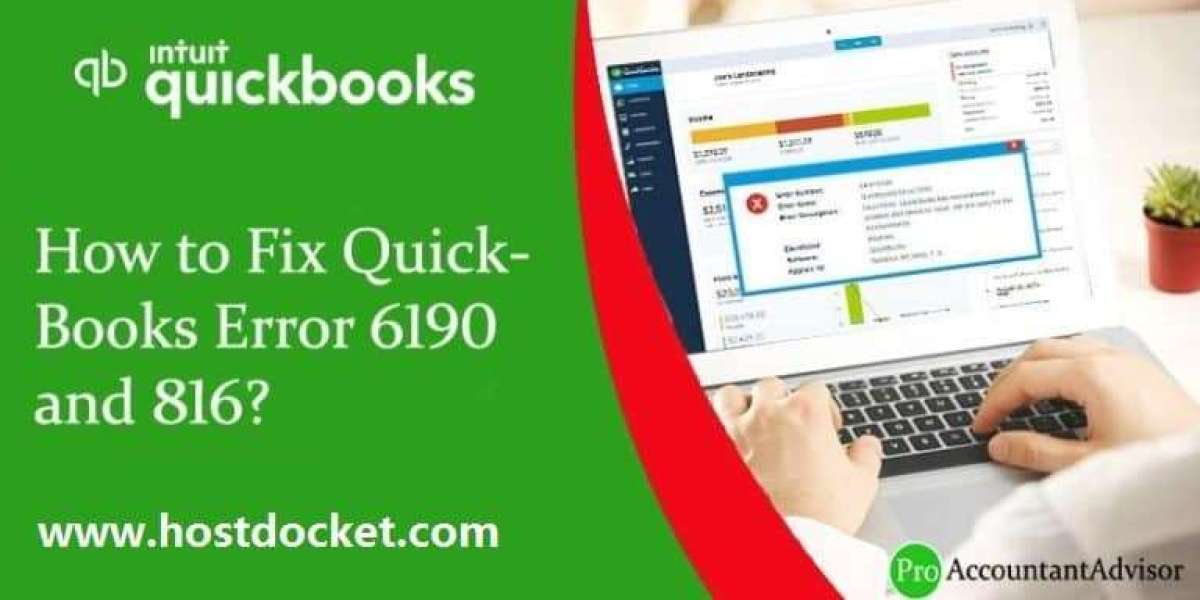How to Quickly fix QuickBooks error 6190 and 816?