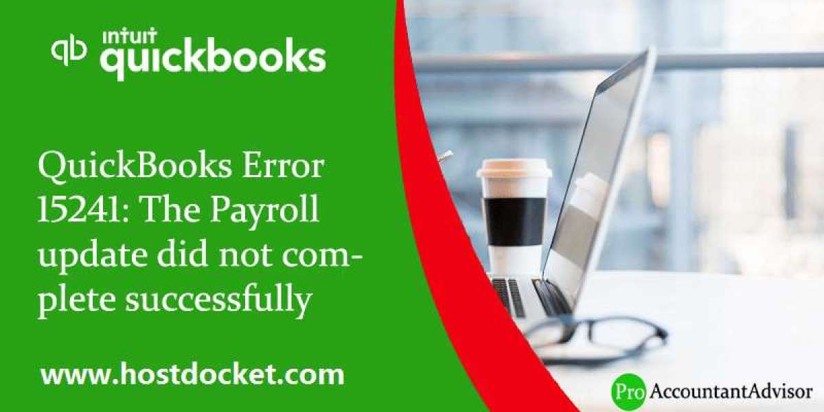 Hot to Fix QuickBooks Error 15241