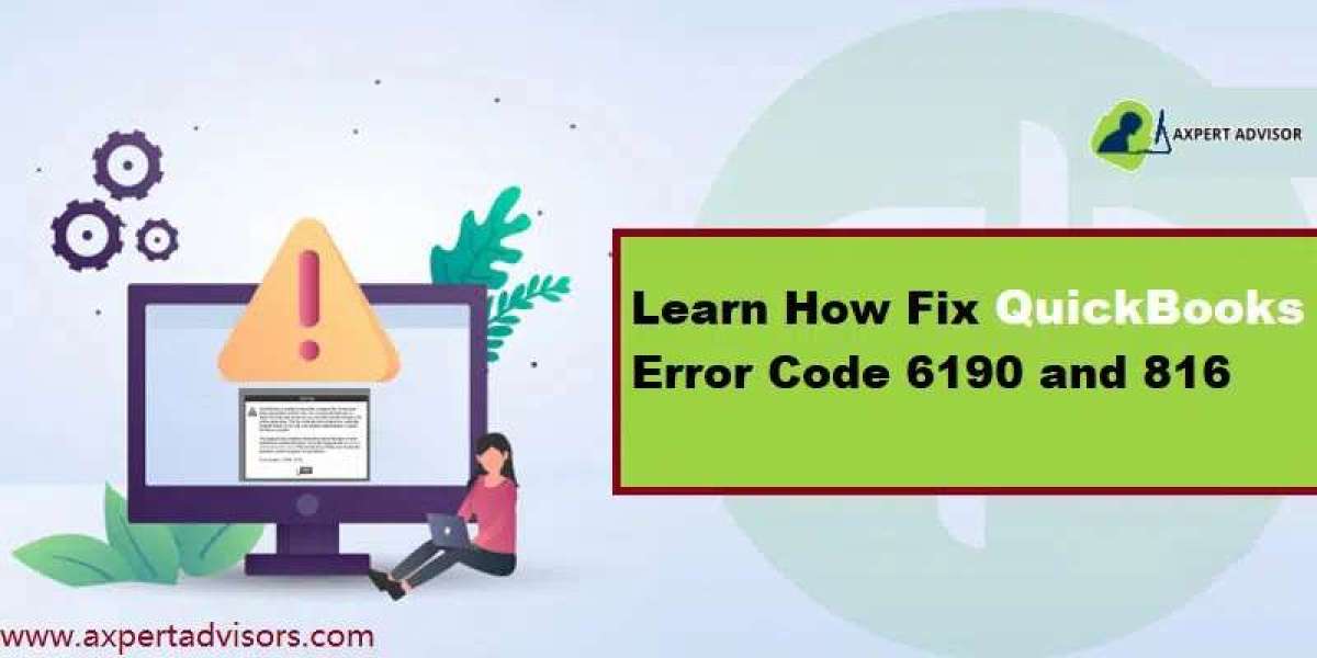QuickBooks Error 6190 And 816 - How to Fix Company File