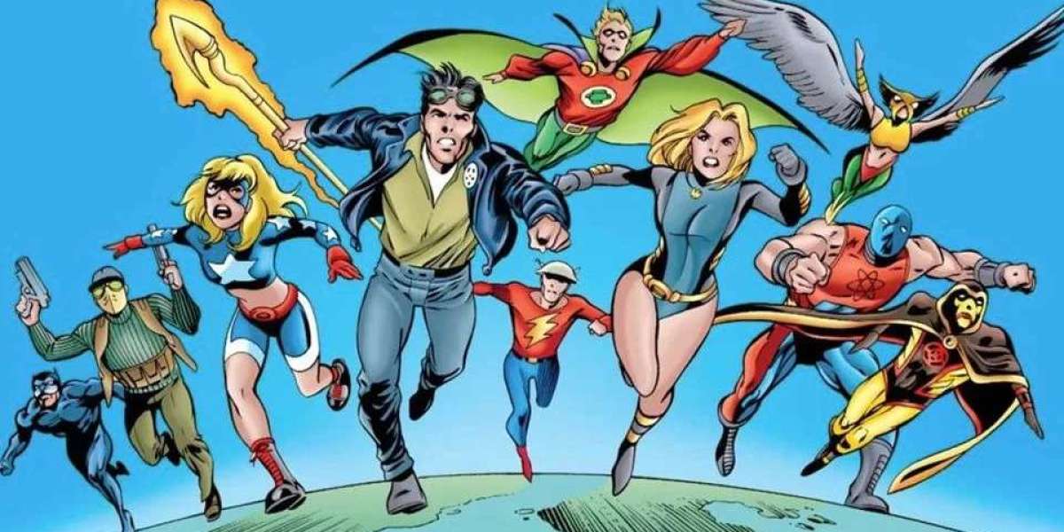 The Justice Society of America: The First Superhero Team in Comics
