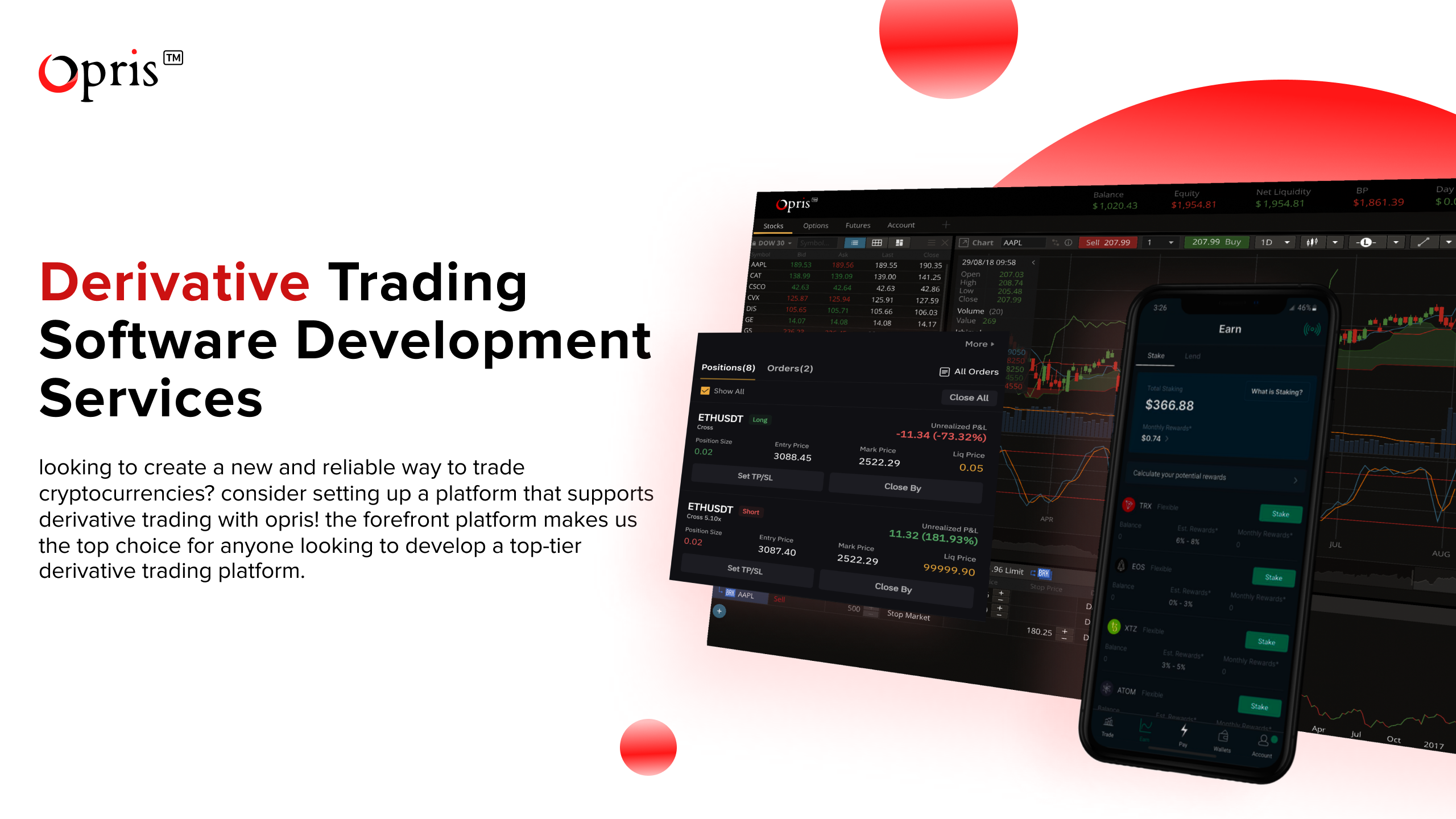 Crypto derivative trading exchange software - Opris