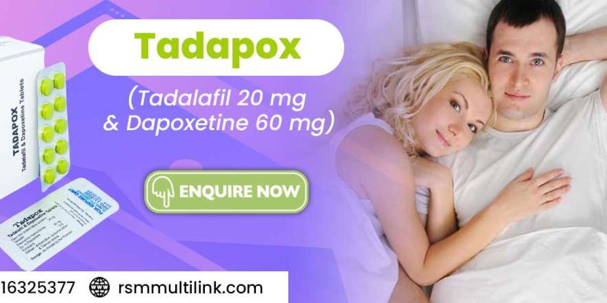 Your Solution for Overcoming ED and Premature Ejaculation With Tadapox 80mg