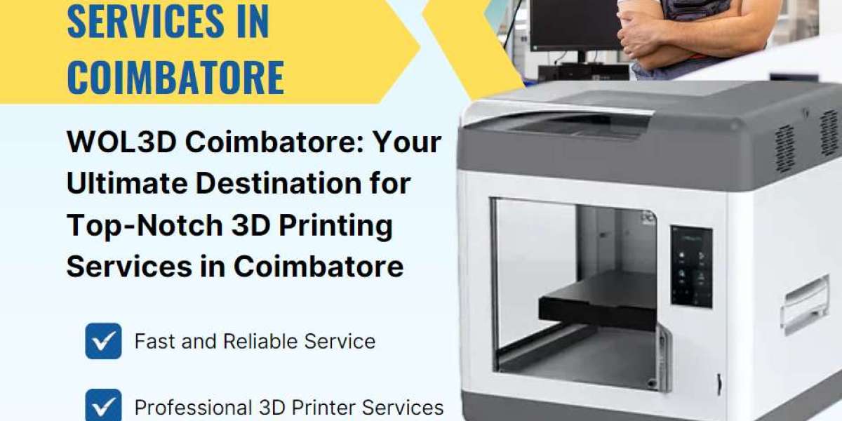 Transform Your Ideas Into Reality - Buy 3D Printer in Coimbatore from WOL3D Coimbatore