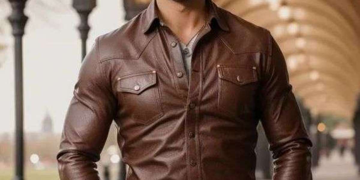 Stand Out with Leather Shirts in the Crowd