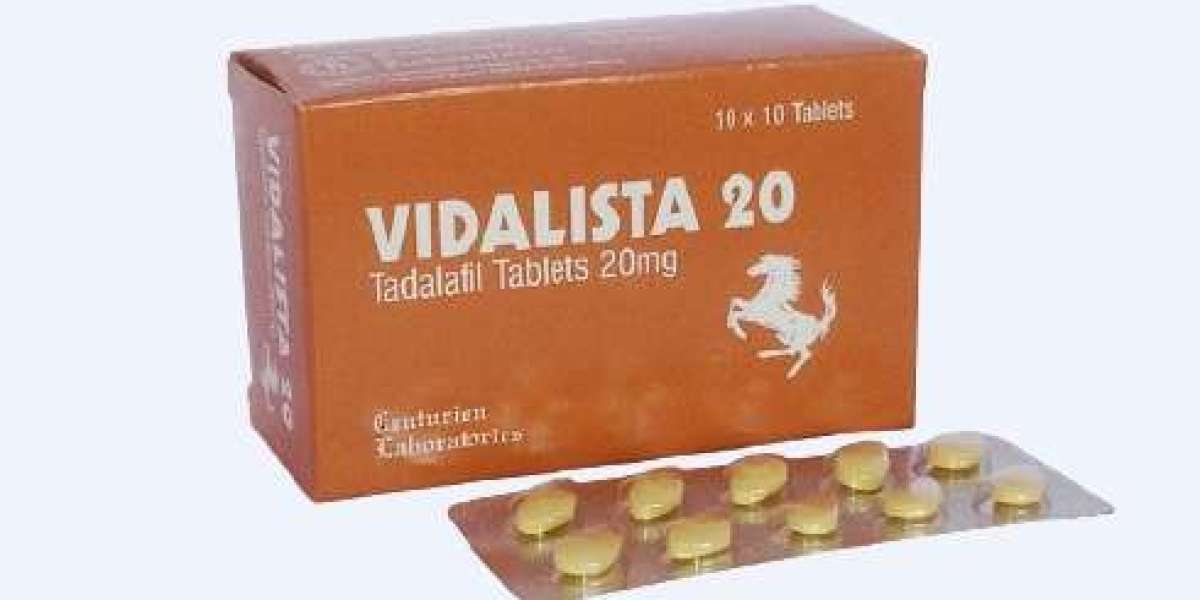 Treat Erectile Dysfunction with Vidalista 20 Tablet (Tadalafil)