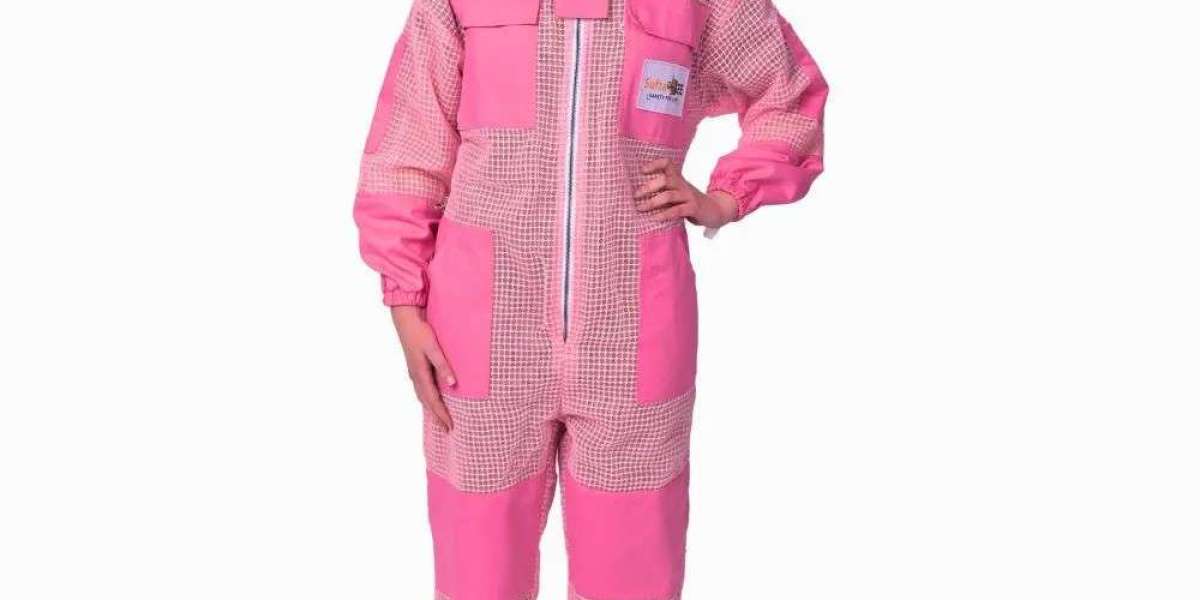 Beehive Bloom: Pink Beekeeper Suits for Every Keeper