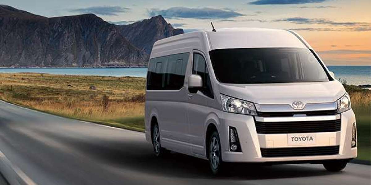 Toyota Hiace for Rent in Dubai with Highway Transport