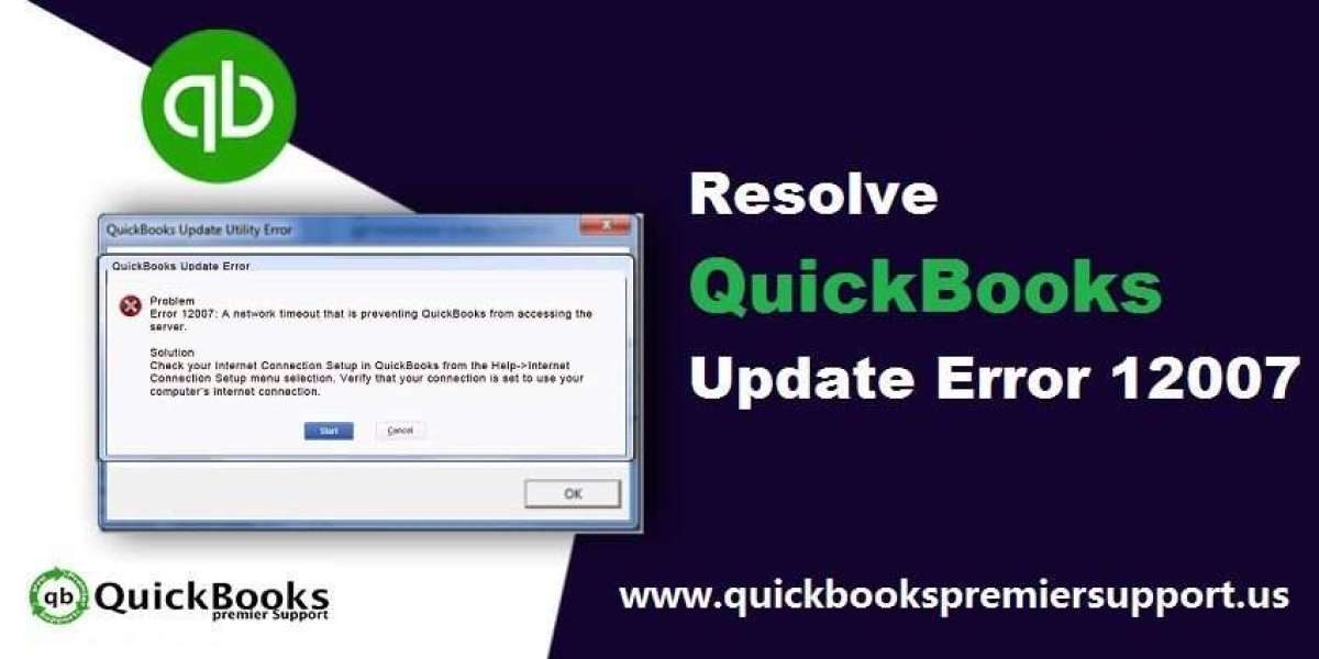 QuickBooks Error 12007: Common Causes and Solutions