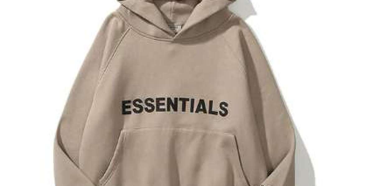 Warm Embrace: Unveiling the Brown Essentials Hoodie