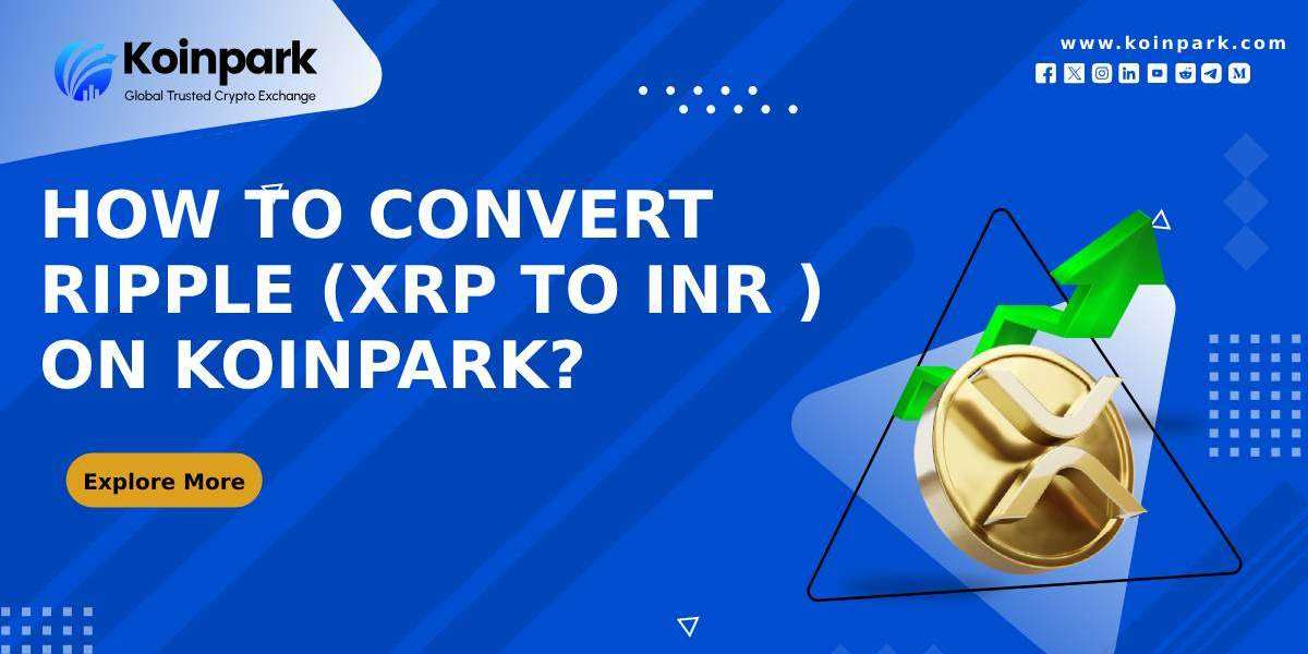 HOW TO CONVERT RIPPLE (XRP TO INR ) ON KOINPARK?