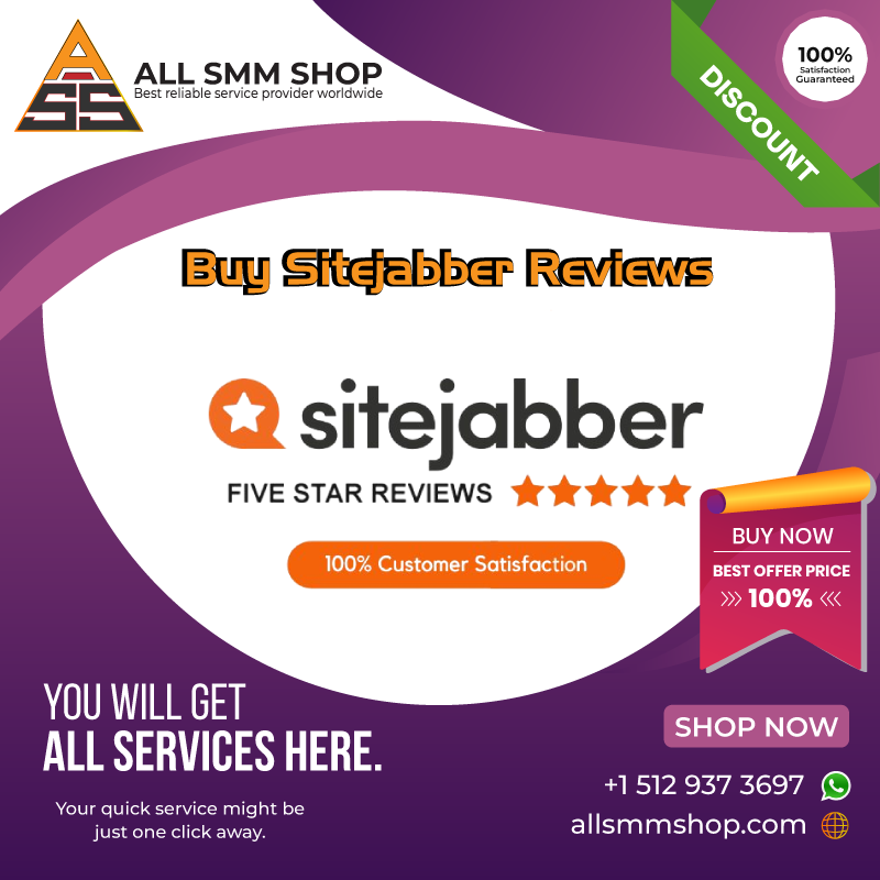 Buy Sitejabber Reviews - 100% Real non-drop & Safe Reviews