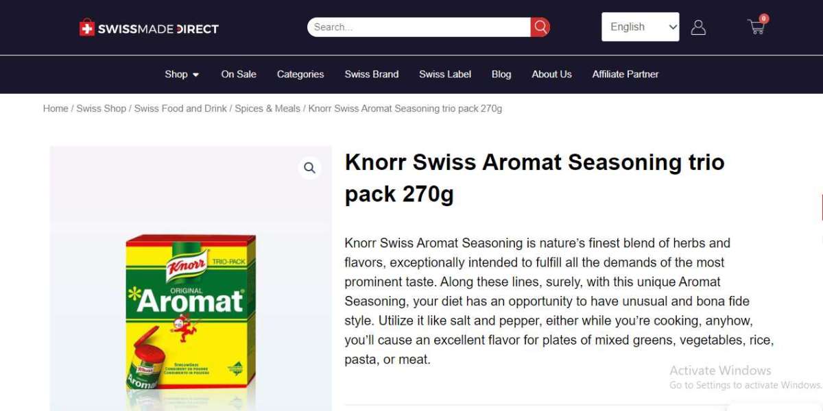 Elevate Flavor with Knorr Swiss Aromat Seasoning Trio Pack 270g