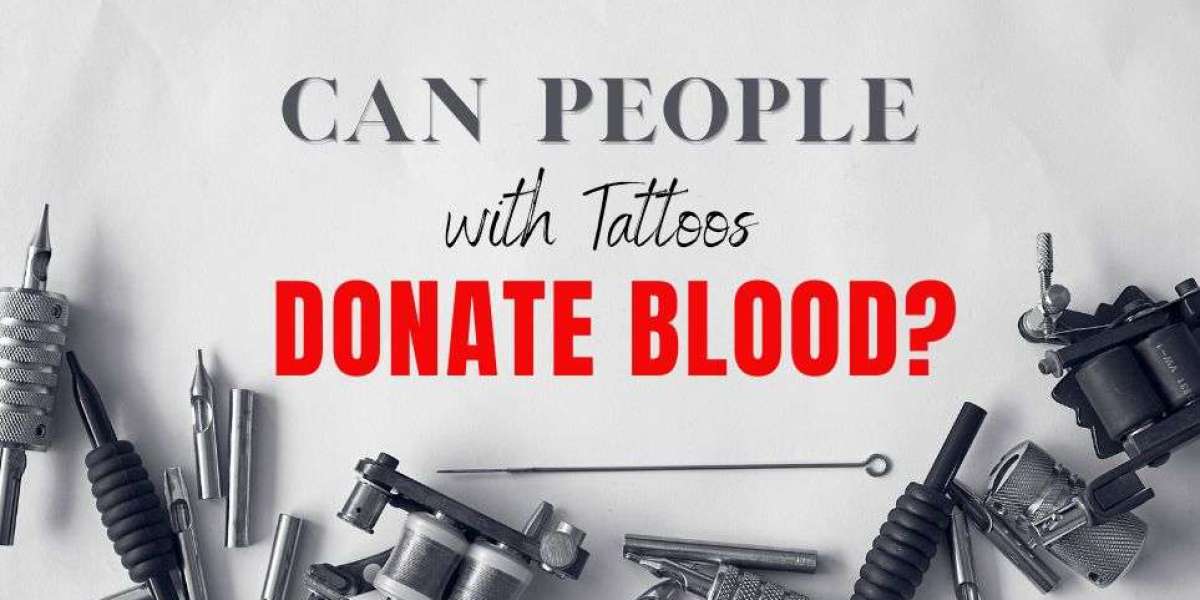 Can tattooed individuals donate blood?