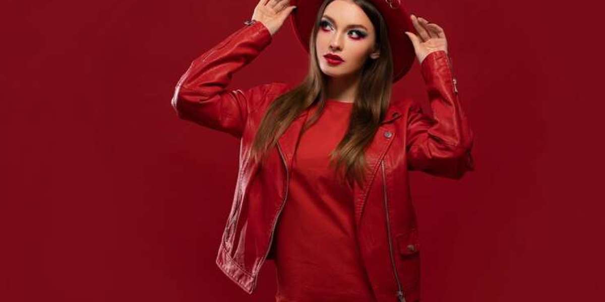 Seasonal Transitions: Wearing Red Leather Jackets Year-Round