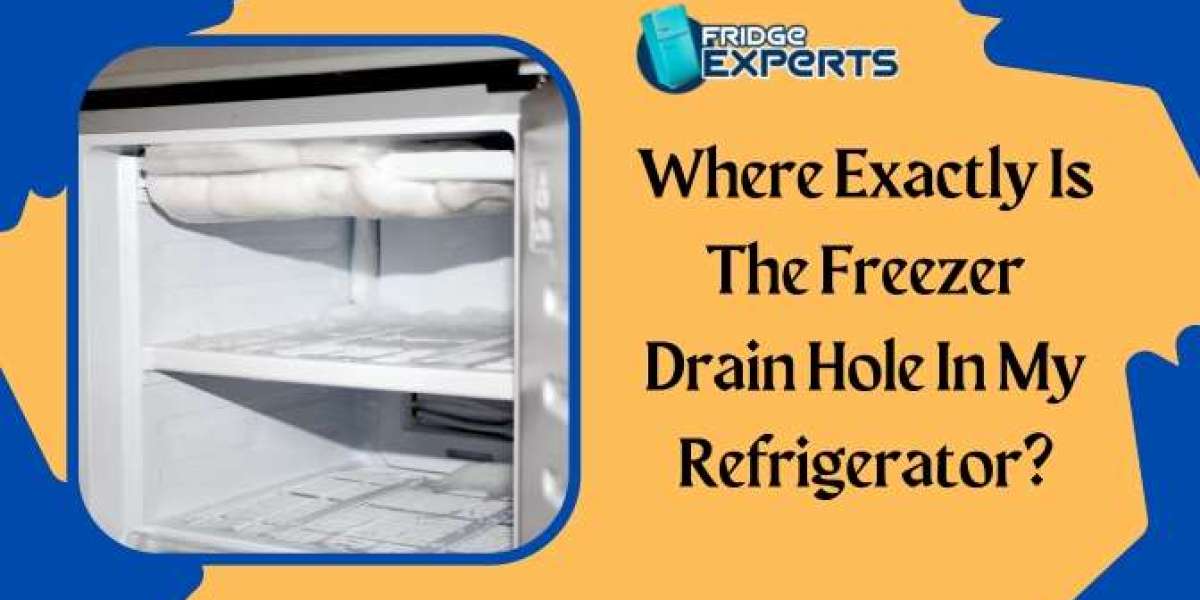 Where Exactly Is The Freezer Drain Hole In My Refrigerator?