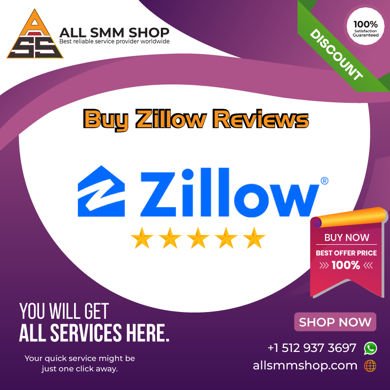 Buy Zillow Reviews - 100% Real non-drop & Safe Reviews