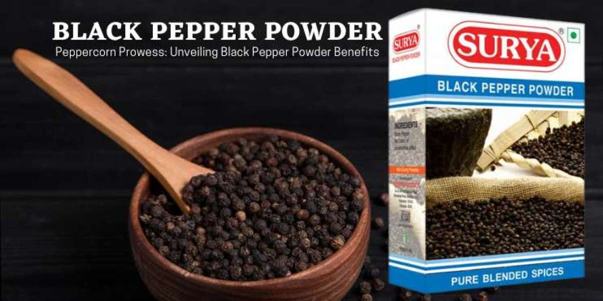 Peppery Potency: Black Pepper's Health-Boosting Marvels