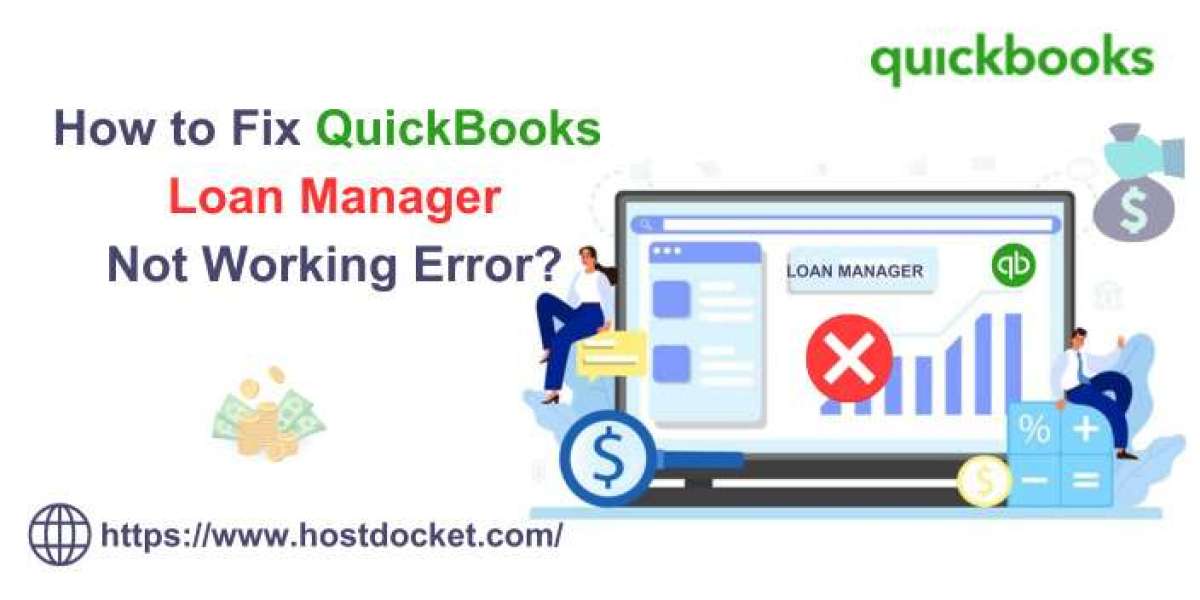 How to Rectify with QuickBooks Loan Manager Not Working Error?