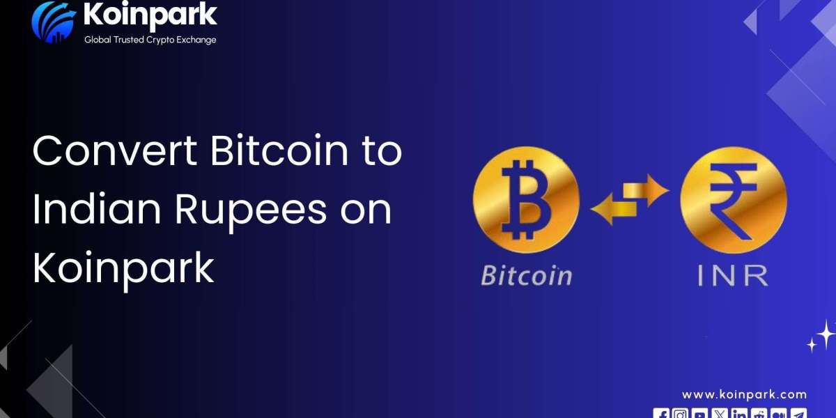 Convert Bitcoin to Indian Rupees on Koinpark |Global Cryptocurrency Exchange