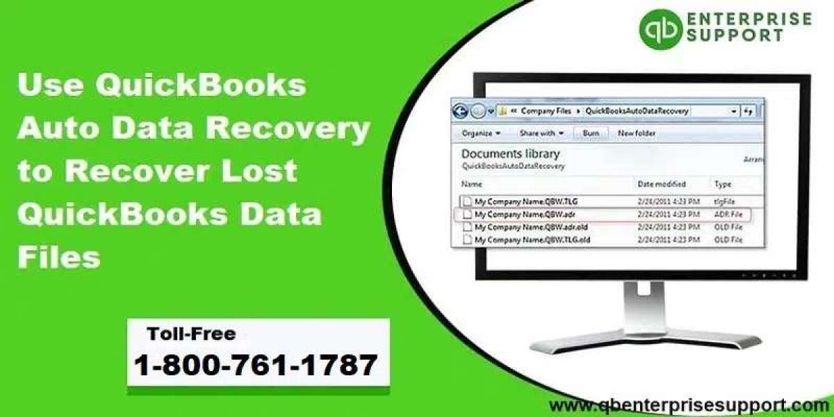Recover Lost Files Using QuickBooks Auto Data Recovery Tool