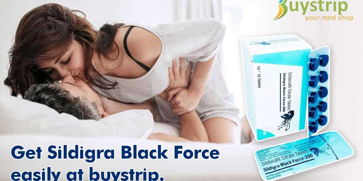 Using Sildigra Black Force (200 mg of sildenafil citrate) to Unlock Intimacy