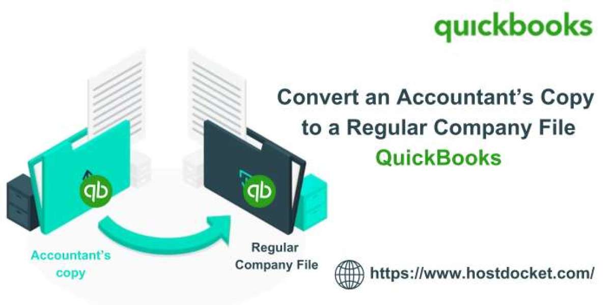 How to Convert QuickBooks Accountant Copy to Regular Company File?
