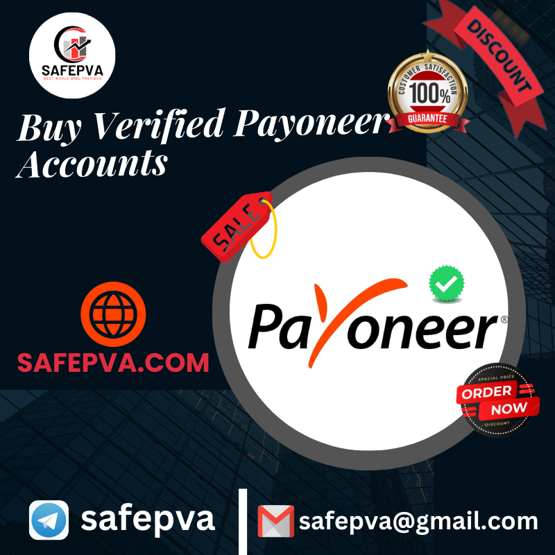 Buy Verified Payoneer Accounts - 100% Fully Verified & secure